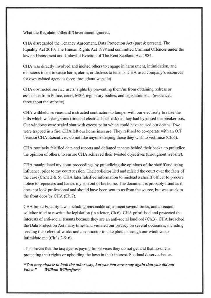 Regulators sheriff govt ignored