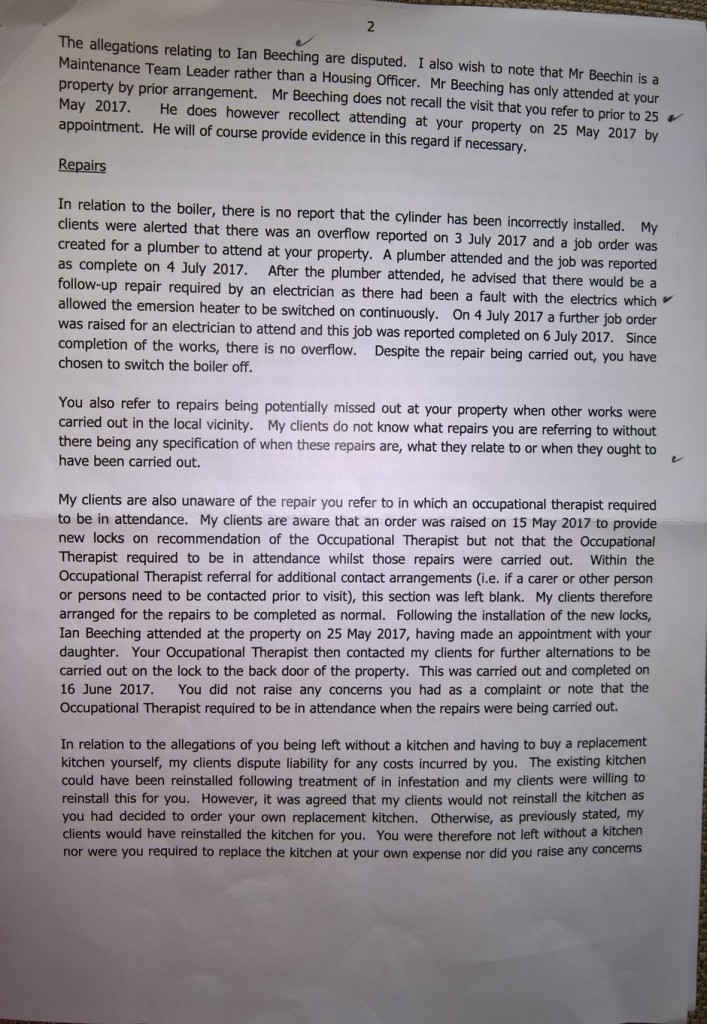 page 2 solicitors letter